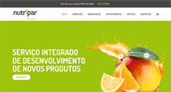 Desktop Screenshot of nutripar.com