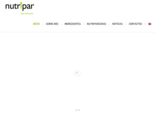 Tablet Screenshot of nutripar.com